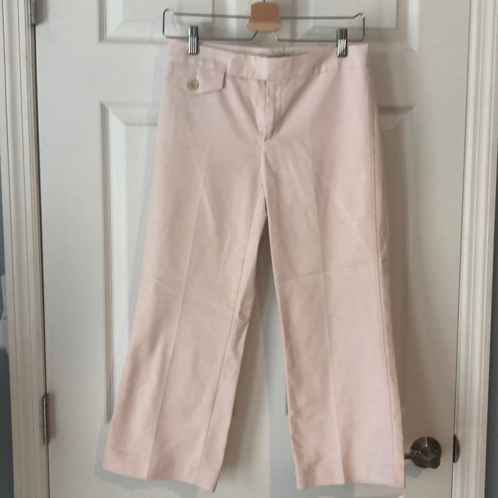 Banana republic cropped stretch chinos